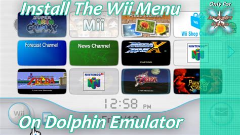 dolphin emulator games|how to add games to wii menu .
